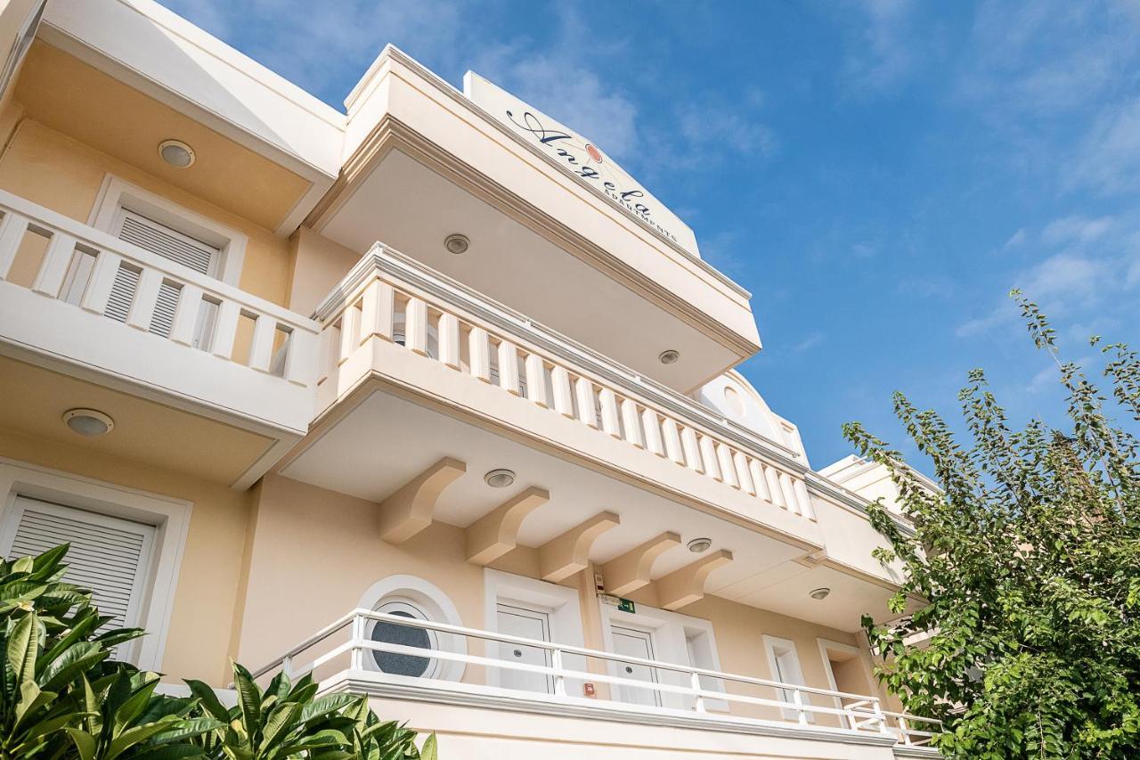 Aparthotel Angela Beach à Platanés Extérieur photo