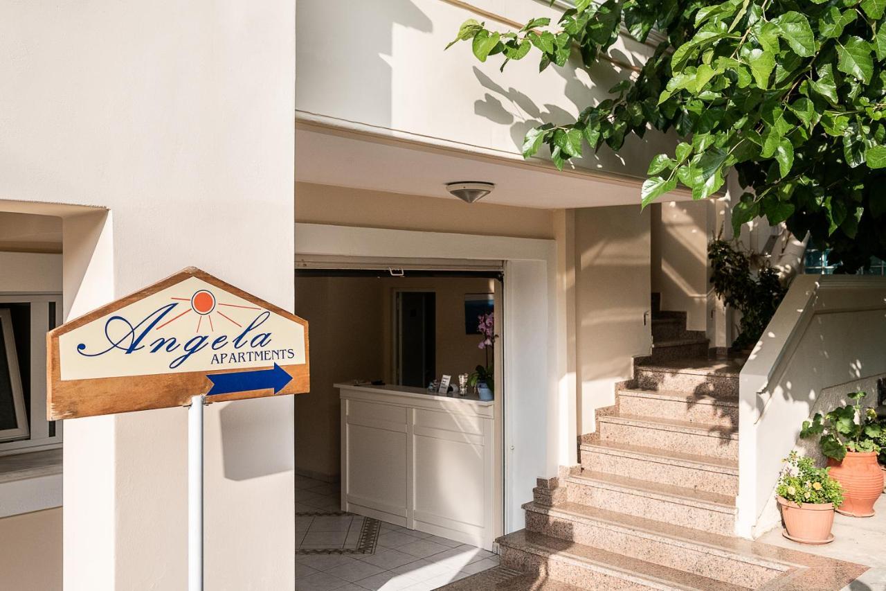 Aparthotel Angela Beach à Platanés Extérieur photo